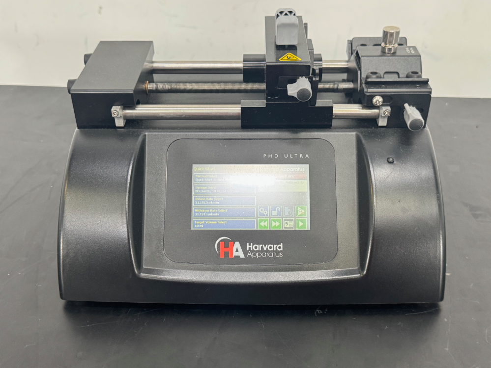 Image of Harvard Apparatus PHD Ultra Syringe Pump 70-3007 – Touchscreen, 120V
